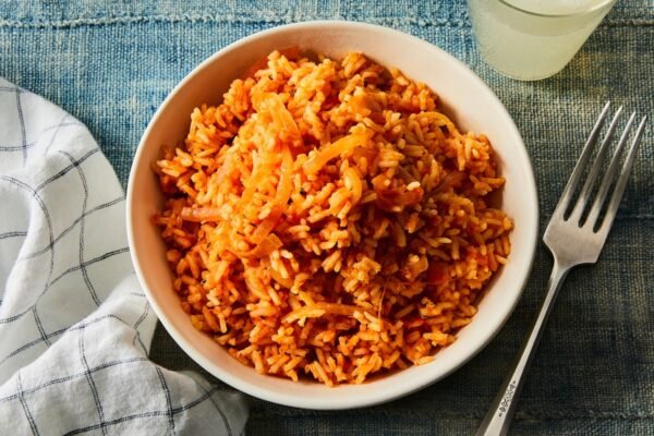 Jollof Rice (Small Size, No Protein)