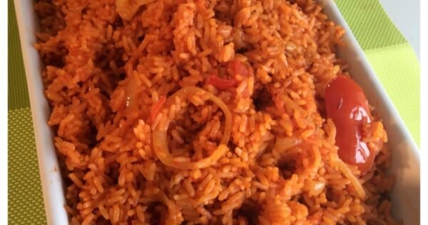 Jollof Rice (Small Size, No Protein)