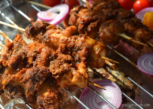 Chicken Suya (Spicy Chicken Skewers)